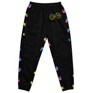 Building Blocks / Half Black - BFW Unisex track pants