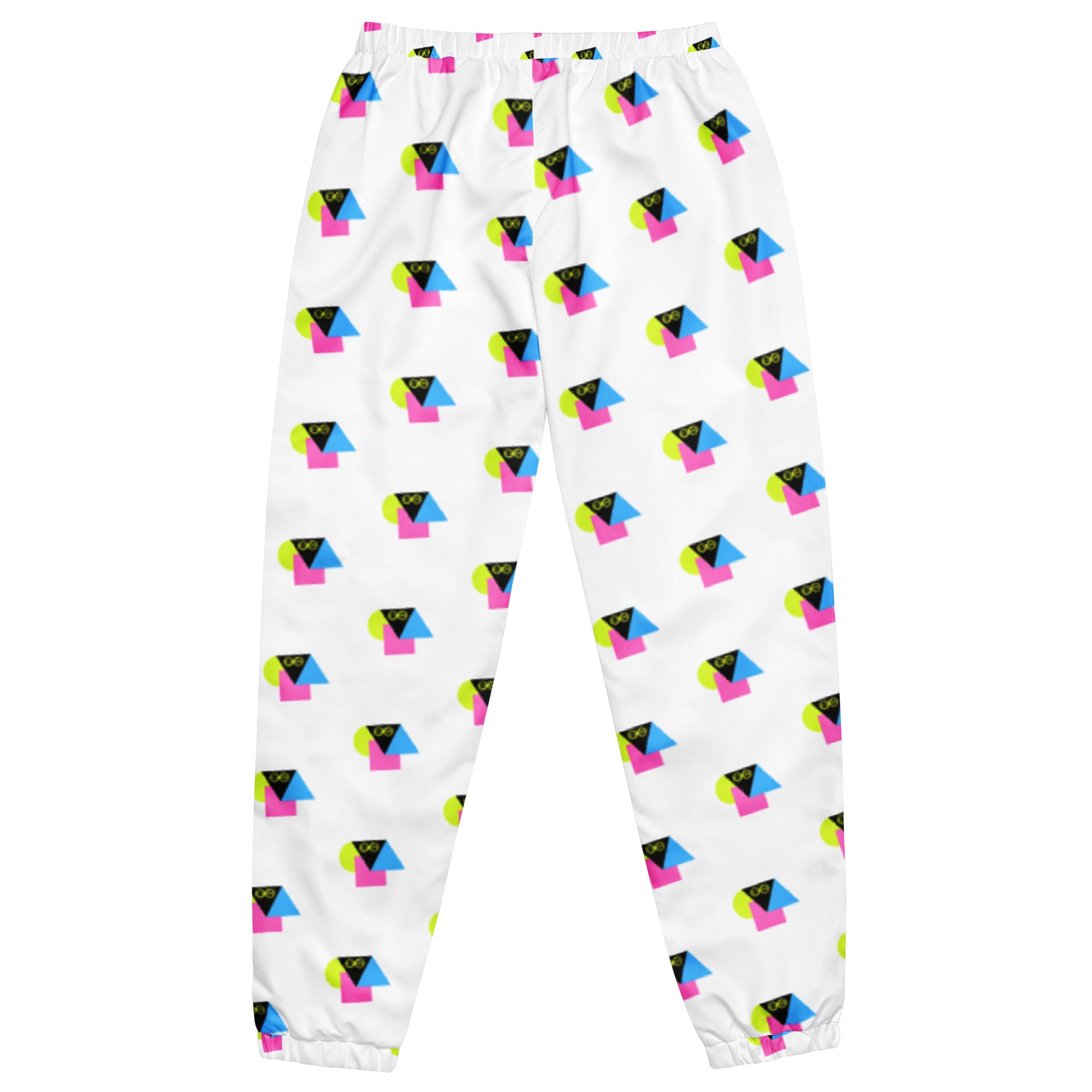 Building Blocks - BFW White Unisex track pants