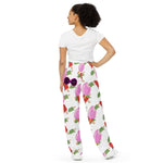 Load image into Gallery viewer, Cold Popsicle / White - BFW Lay Around unisex wide-leg pants
