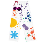 Load image into Gallery viewer, Paint Spill - BFW Lay Around unisex wide-leg pants
