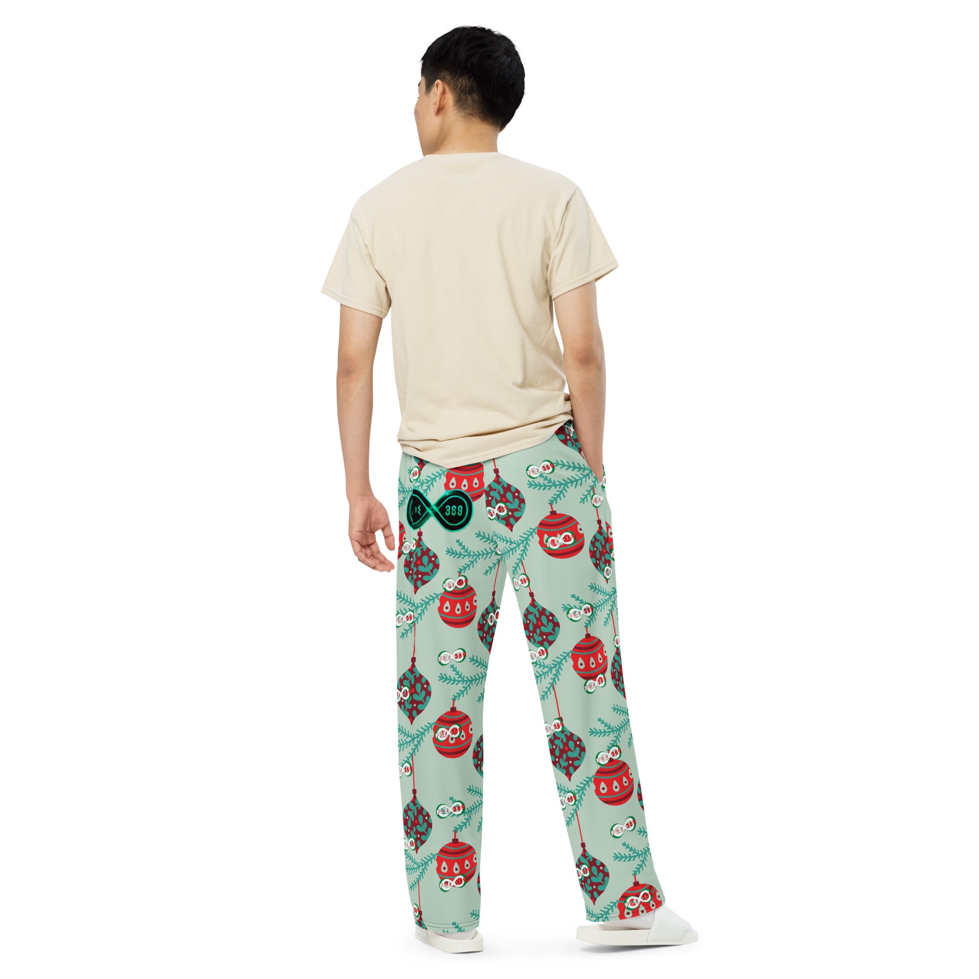 Happy Holidays - BFW Lay Around unisex wide-leg pants