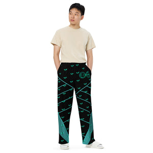 UFO Landing - BFW Lay Around unisex wide-leg pants