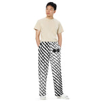 Load image into Gallery viewer, Zebra - BFW Lay Around unisex wide-leg pants
