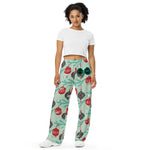 Load image into Gallery viewer, Happy Holidays - BFW Lay Around unisex wide-leg pants
