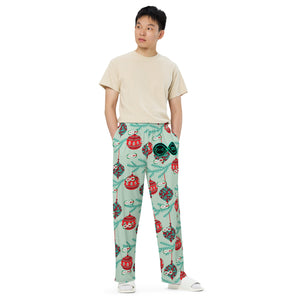 Happy Holidays - BFW Lay Around unisex wide-leg pants