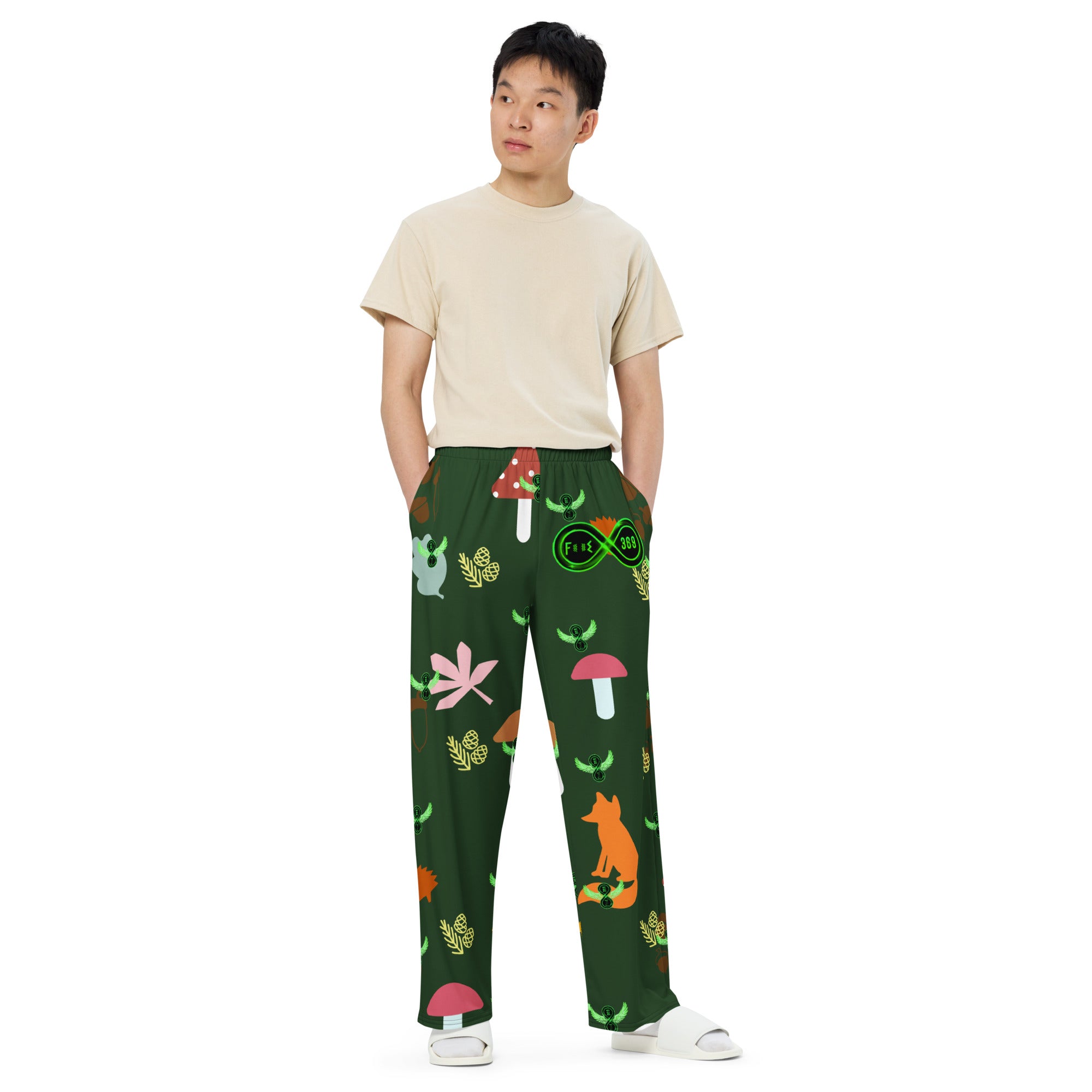 Forest of Dreams - BFW Lay Around unisex wide-leg pants