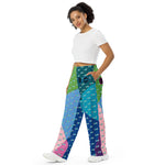 Load image into Gallery viewer, Falling Rainbow - BFW Lay Around unisex wide-leg pants
