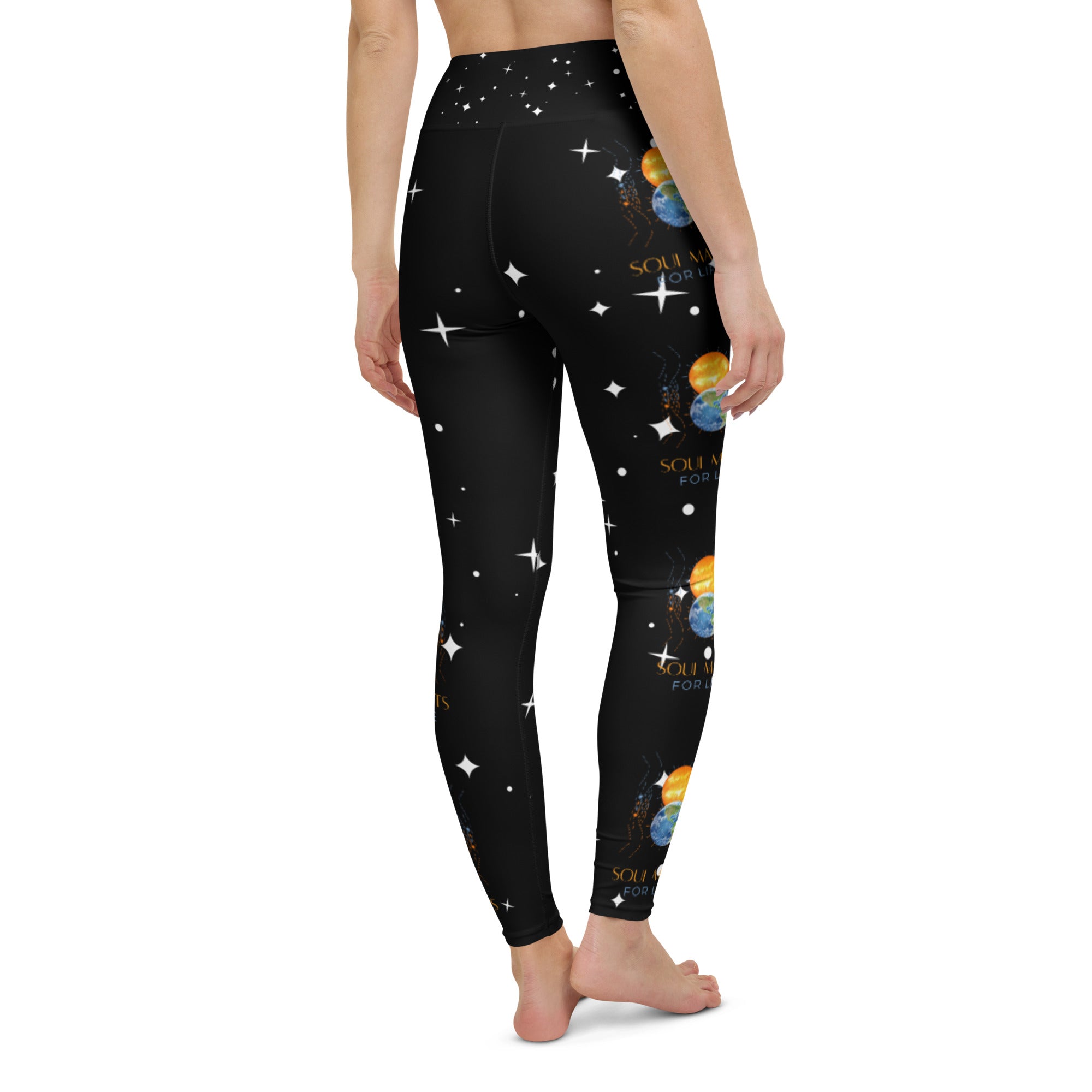 Soul Mates in Space - BFW Yoga Leggings