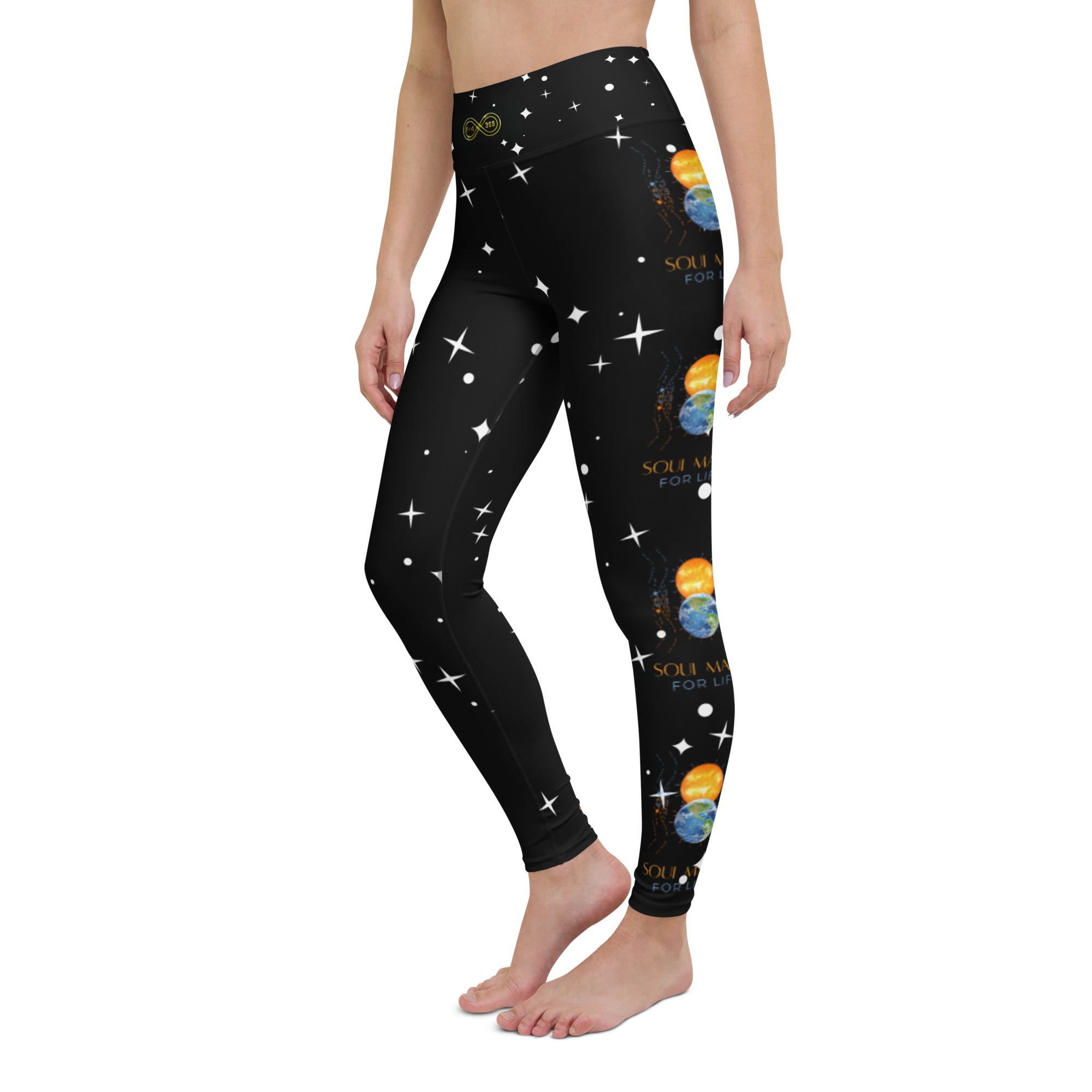 Soul Mates in Space - BFW Yoga Leggings