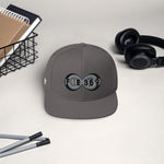 Load image into Gallery viewer, Black &amp; Silver BFW Bubble Logo - Snapback Hat
