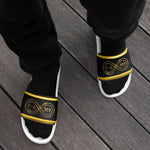 Load image into Gallery viewer, Golden Steppers - BFW Men’s slides
