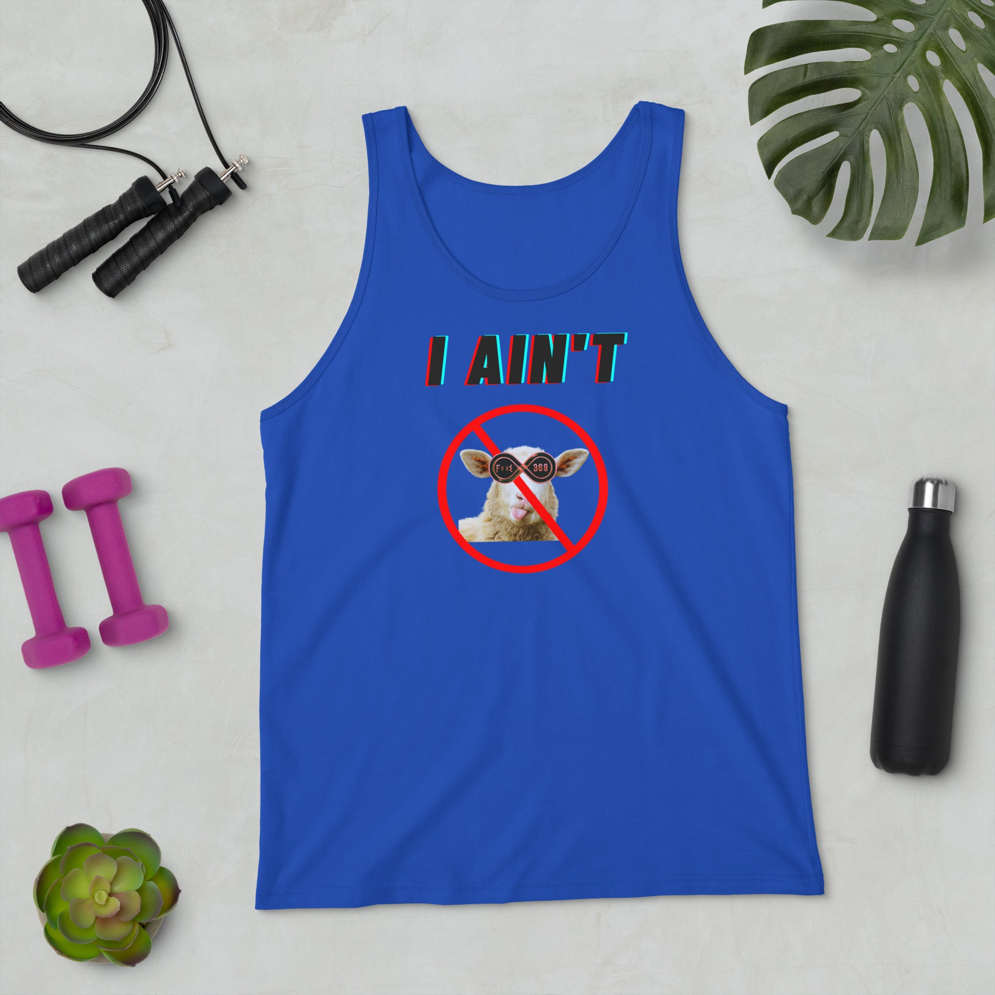 I Ain't No Sheep - BFW Unisex Tank Top