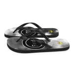 Load image into Gallery viewer, Black &amp; Silver BFW Logo - Flip-Flops
