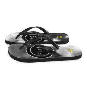 Black & Silver BFW Logo - Flip-Flops