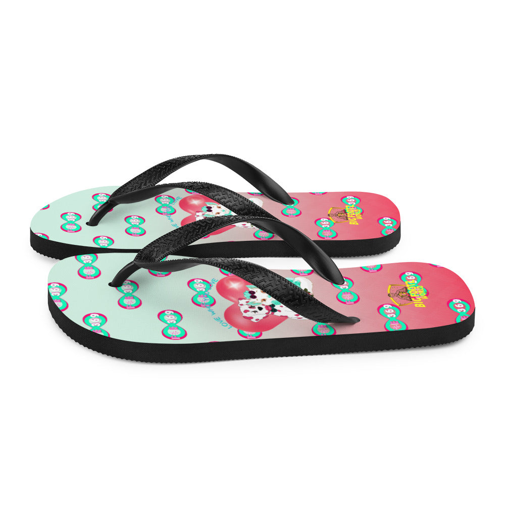 Love Equals- BFW Flip-Flops