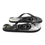 Load image into Gallery viewer, Black &amp; Silver BFW Logo - Flip-Flops
