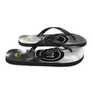 Black & Silver BFW Logo - Flip-Flops