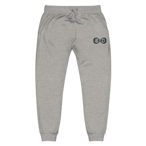 Black & Silver BFW Embroidery Bubble Logo - Unisex fleece sweatpants