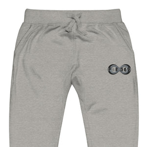 Black & Silver BFW Embroidery Bubble Logo - Unisex fleece sweatpants