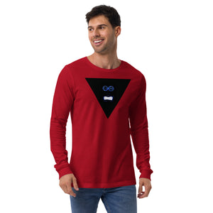 Big Mouth Blue - BFW Unisex Long Sleeve Tee