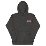 Load image into Gallery viewer, Red &amp; White BFW Embroidery Bubble Logo - Unisex Hoodie
