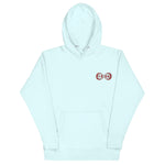 Load image into Gallery viewer, Red &amp; White BFW Embroidery Bubble Logo - Unisex Hoodie
