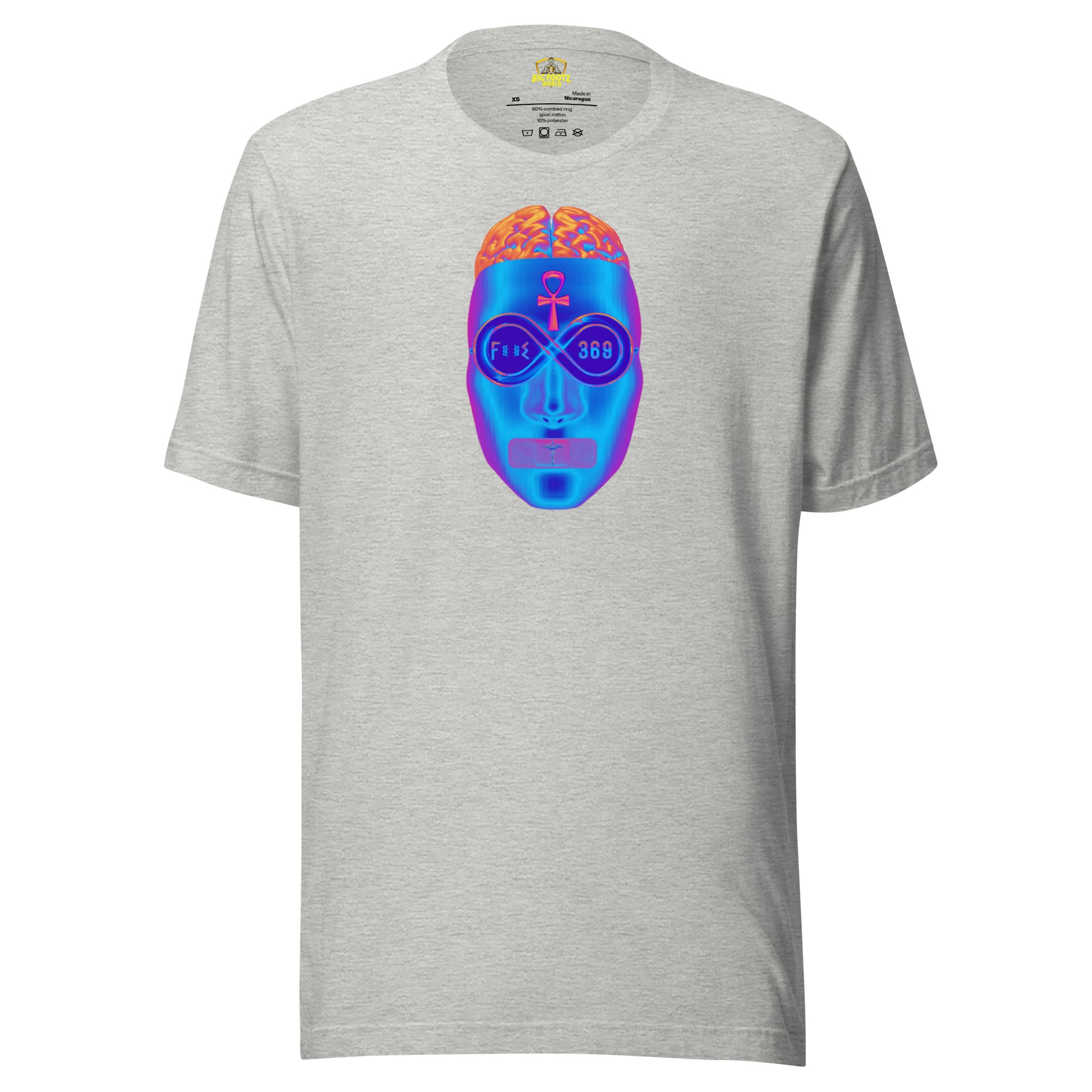 Big Brain Mask - BFW Short-Sleeve Unisex T-Shirt