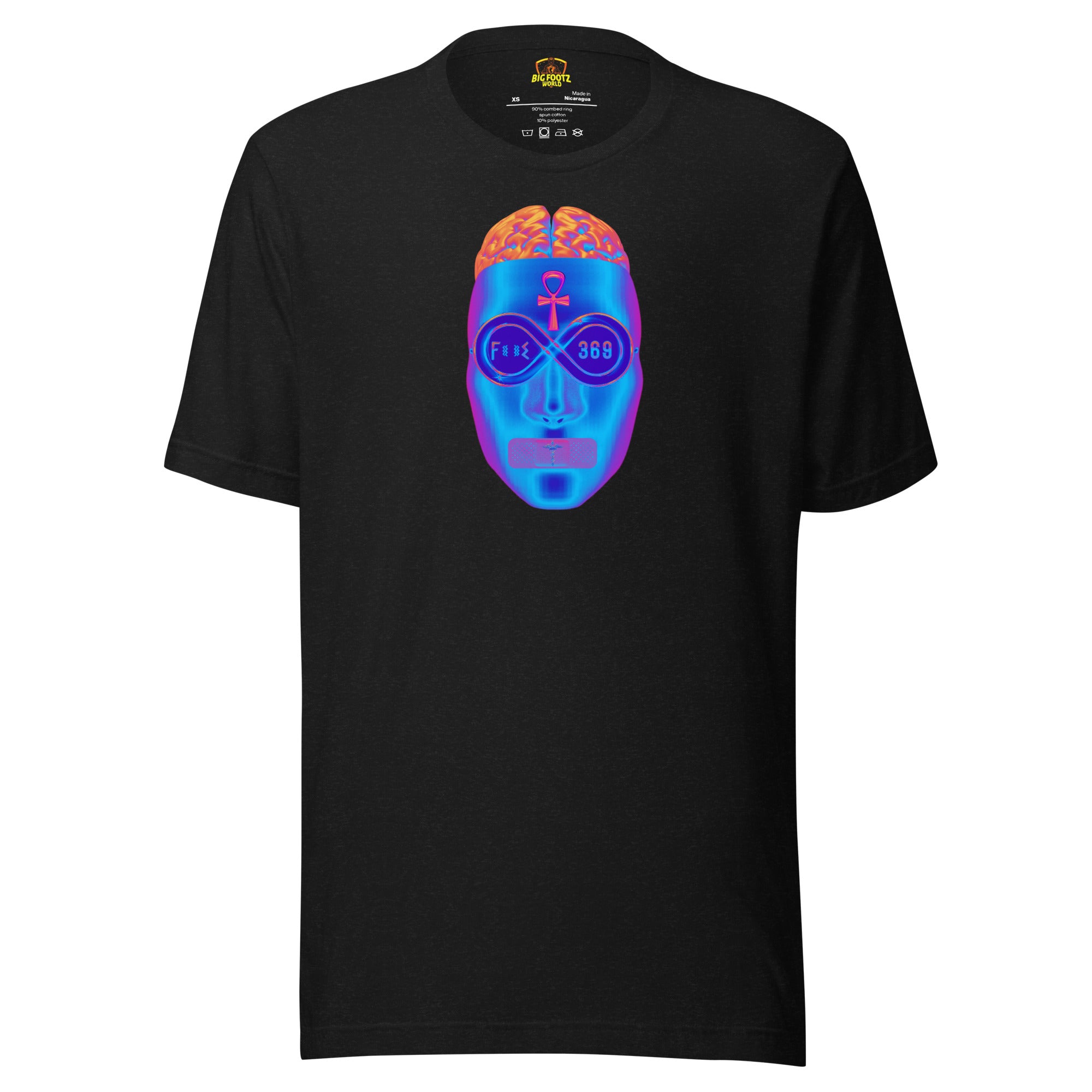 Big Brain Mask - BFW Short-Sleeve Unisex T-Shirt