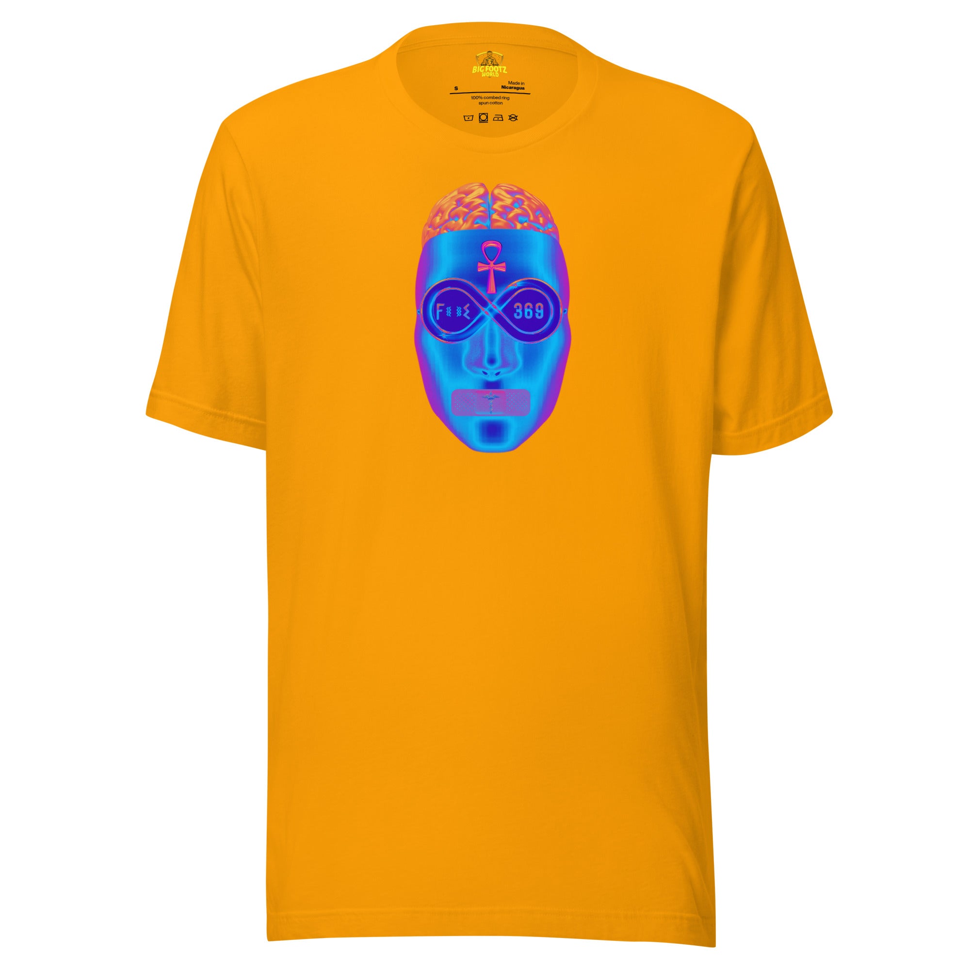 Big Brain Mask - BFW Short-Sleeve Unisex T-Shirt