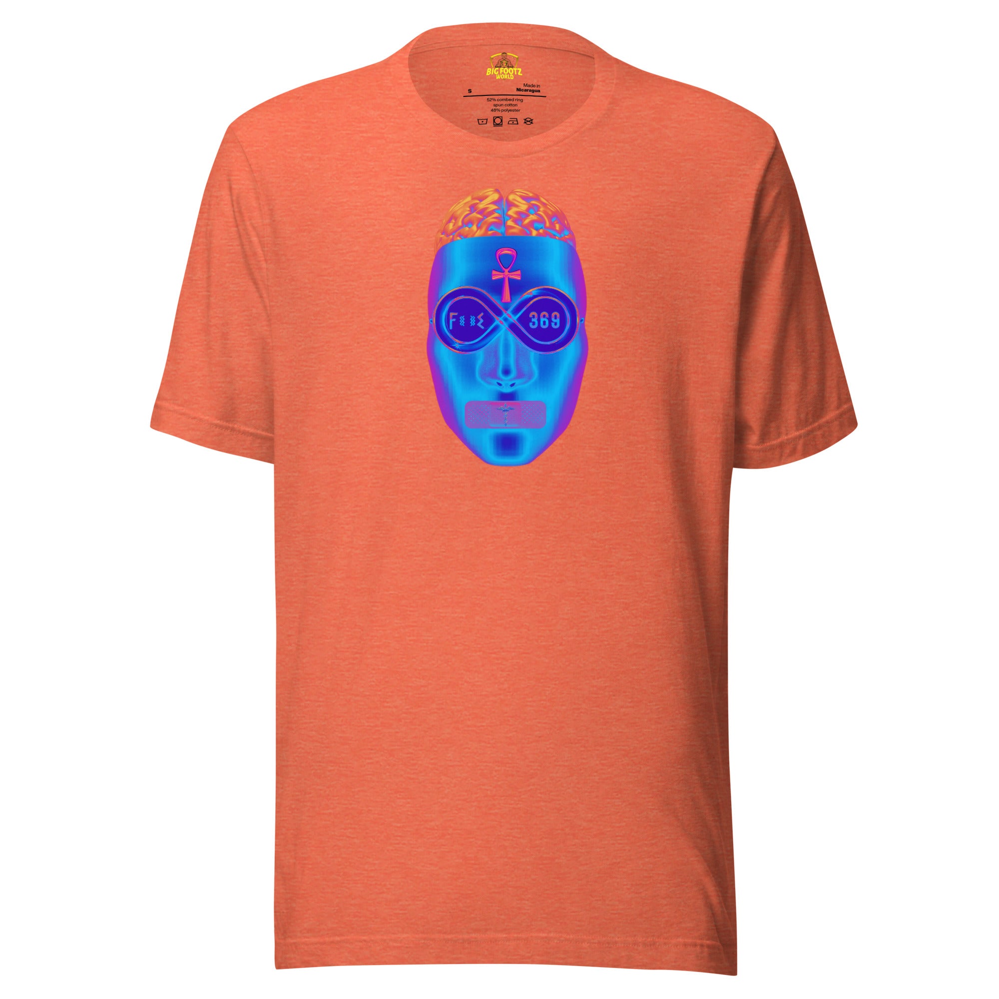 Big Brain Mask - BFW Short-Sleeve Unisex T-Shirt