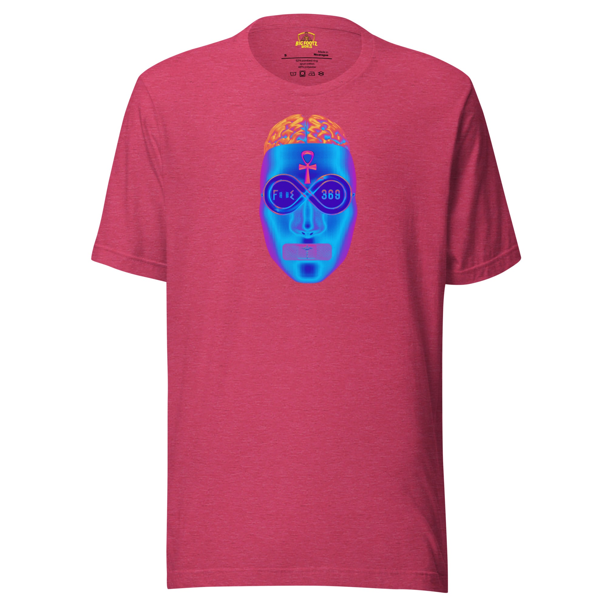 Big Brain Mask - BFW Short-Sleeve Unisex T-Shirt