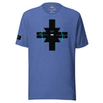 Load image into Gallery viewer, Big Mouth Blue Double Life Line - BFW Short-Sleeve Unisex T-Shirt
