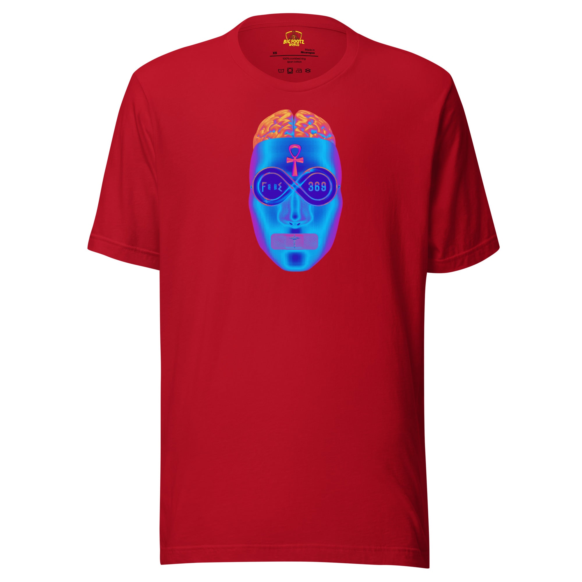 Big Brain Mask - BFW Short-Sleeve Unisex T-Shirt