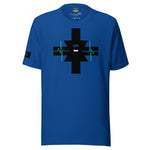 Load image into Gallery viewer, Big Mouth Blue Double Life Line - BFW Short-Sleeve Unisex T-Shirt
